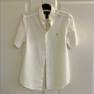 Classic White Short Sleeved Shirt